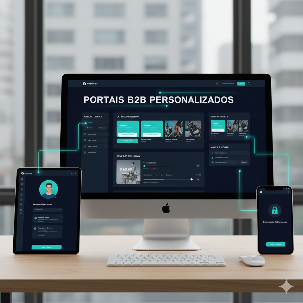 Imagem representativa de um portal B2B